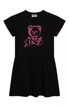 Хлопковое платье Moschino