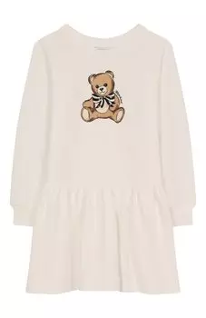 Хлопковое платье Moschino