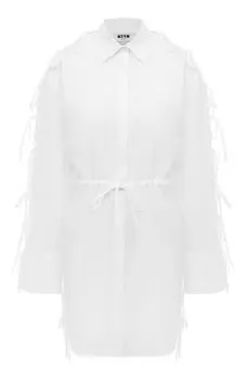 Хлопковое платье MSGM