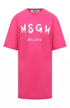 Хлопковое платье MSGM
