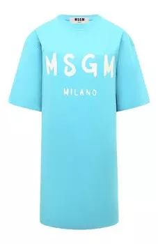 Хлопковое платье MSGM