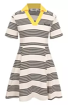 Хлопковое платье MSGM