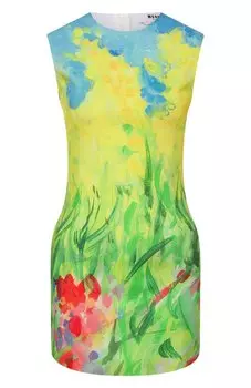 Хлопковое платье MSGM