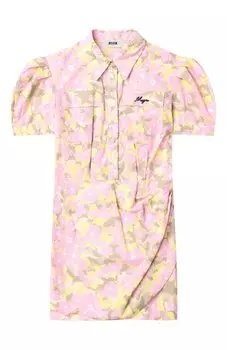 Хлопковое платье MSGM kids