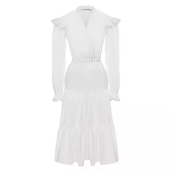 Хлопковое платье Philosophy di Lorenzo Serafini