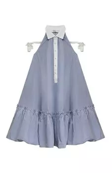 Хлопковое платье Philosophy di Lorenzo Serafini Kids