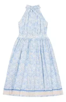 Хлопковое платье Philosophy di Lorenzo Serafini Kids