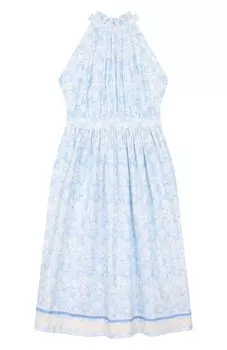 Хлопковое платье Philosophy di Lorenzo Serafini Kids