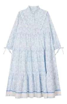 Хлопковое платье Philosophy di Lorenzo Serafini Kids