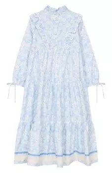 Хлопковое платье Philosophy di Lorenzo Serafini Kids