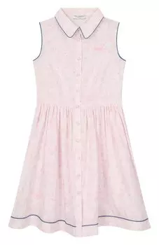 Хлопковое платье Philosophy di Lorenzo Serafini Kids