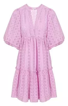 Хлопковое платье Poupette St Barth