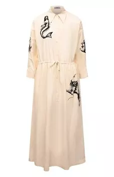 Хлопковое платье Prada