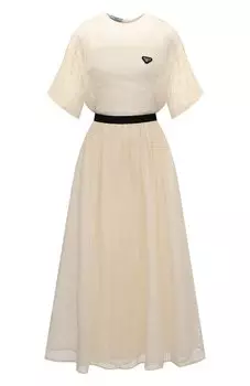 Хлопковое платье Prada