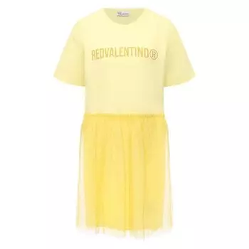 Хлопковое платье REDVALENTINO