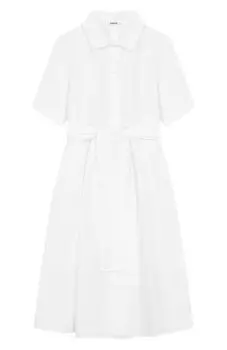 Хлопковое платье-рубашка Aspesi