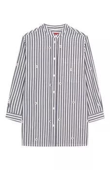 Хлопковое платье-рубашка Max&Co