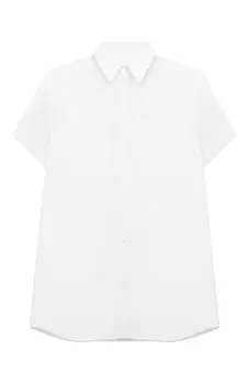 Хлопковое платье-рубашка MM6