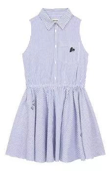 Хлопковое платье-рубашка Zadig and Voltaire