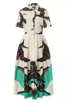 Хлопковое платье sara roka