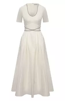 Хлопковое платье self-portrait