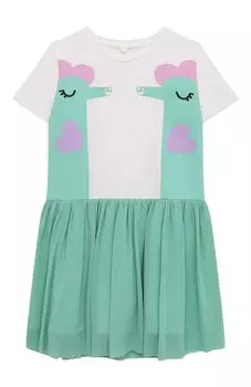 Хлопковое платье Stella McCartney