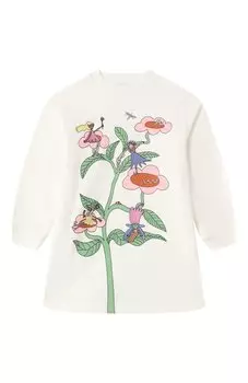 Хлопковое платье Stella McCartney