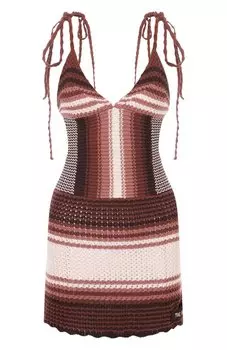 Хлопковое платье The Attico