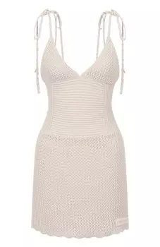 Хлопковое платье The Attico