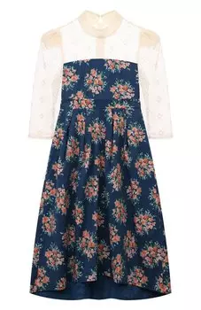 Хлопковое платье Ulyana Sergeenko