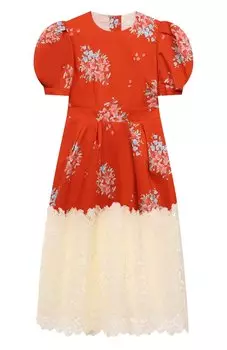 Хлопковое платье Ulyana Sergeenko