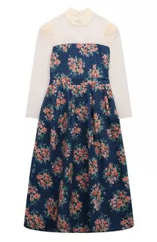 Хлопковое платье Ulyana Sergeenko