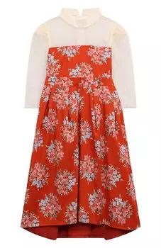 Хлопковое платье Ulyana Sergeenko