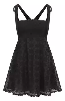 Хлопковое платье Ulyana Sergeenko