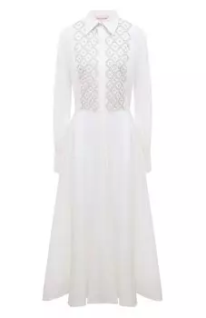 Хлопковое платье Valentino