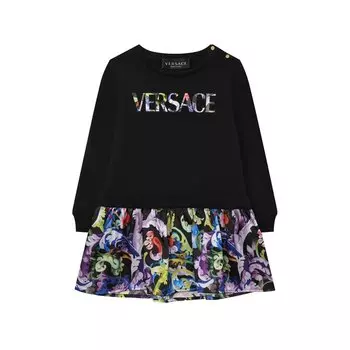 Хлопковое платье Versace