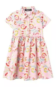 Хлопковое платье Versace