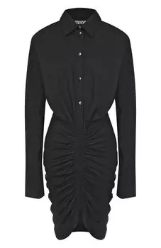 Хлопковое платье Versace Jeans Couture