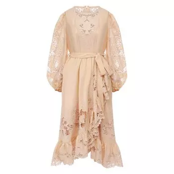 Хлопковое платье Zimmermann