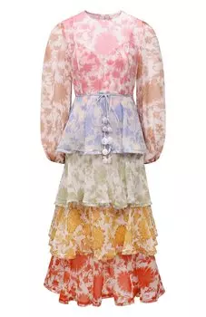 Хлопковое платье Zimmermann