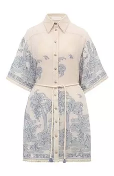 Хлопковое платье Zimmermann