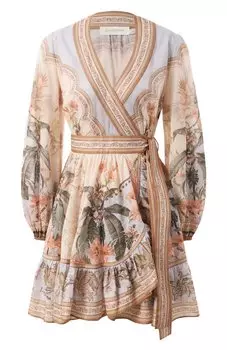 Хлопковое платье Zimmermann