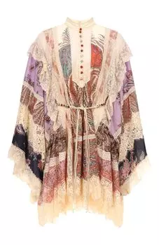 Хлопковое платье Zimmermann