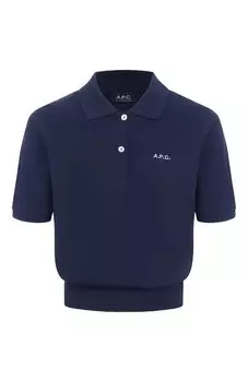 Хлопковое поло A.P.C.