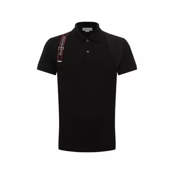 Хлопковое поло Alexander McQueen