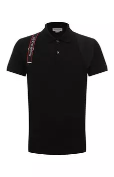 Хлопковое поло Alexander McQueen