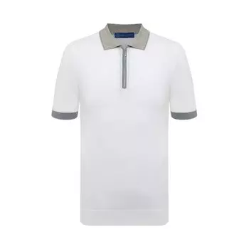 Хлопковое поло Andrea Campagna