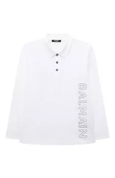 Хлопковое поло Balmain