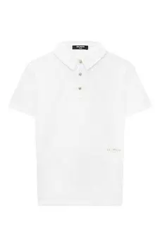 Хлопковое поло Balmain