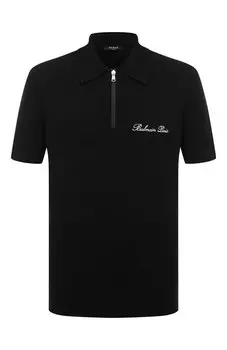Хлопковое поло Balmain